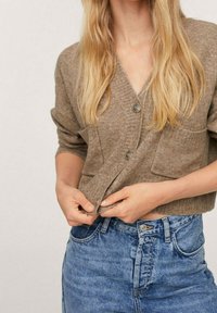 Mango Strickjacke - brown