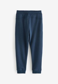 Tumesinised dressipüksid pehmest kangast, millel on elastne vöökoht, kitsenevad sääred ja jalalabas sobivad mansetid.