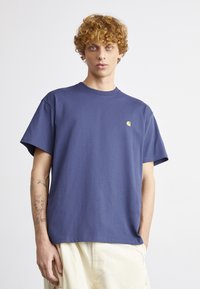 Carhartt WIP CHASE - Basic T-shirt - blue