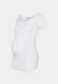 Anna Field MAMA 3 PACK - T-shirt básica - white/mottled light green/mottled lilac