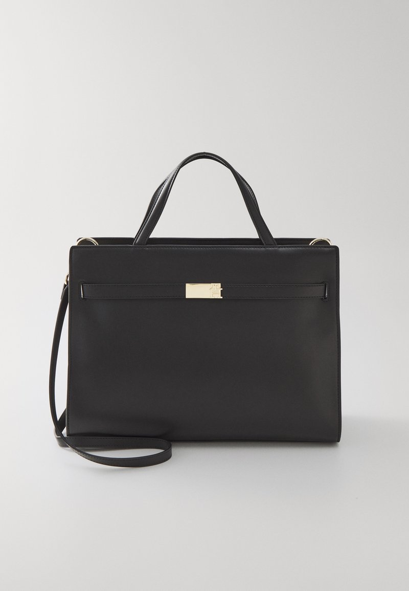 Tommy Hilfiger HERITAGE WORKBAG - Handbag - black