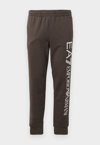 TRAIN LOGO SERIES PANTS - Dresside alumine osa - chocolate brown