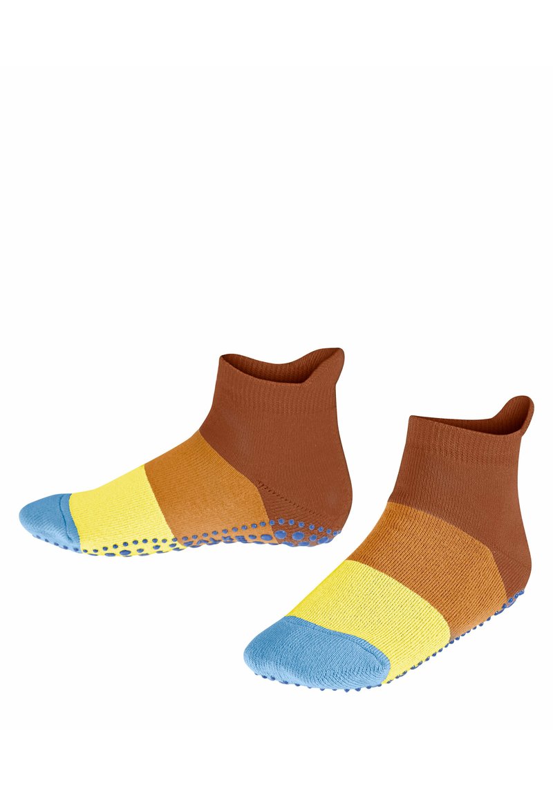 FALKE Colour Block - Chaussettes - rust