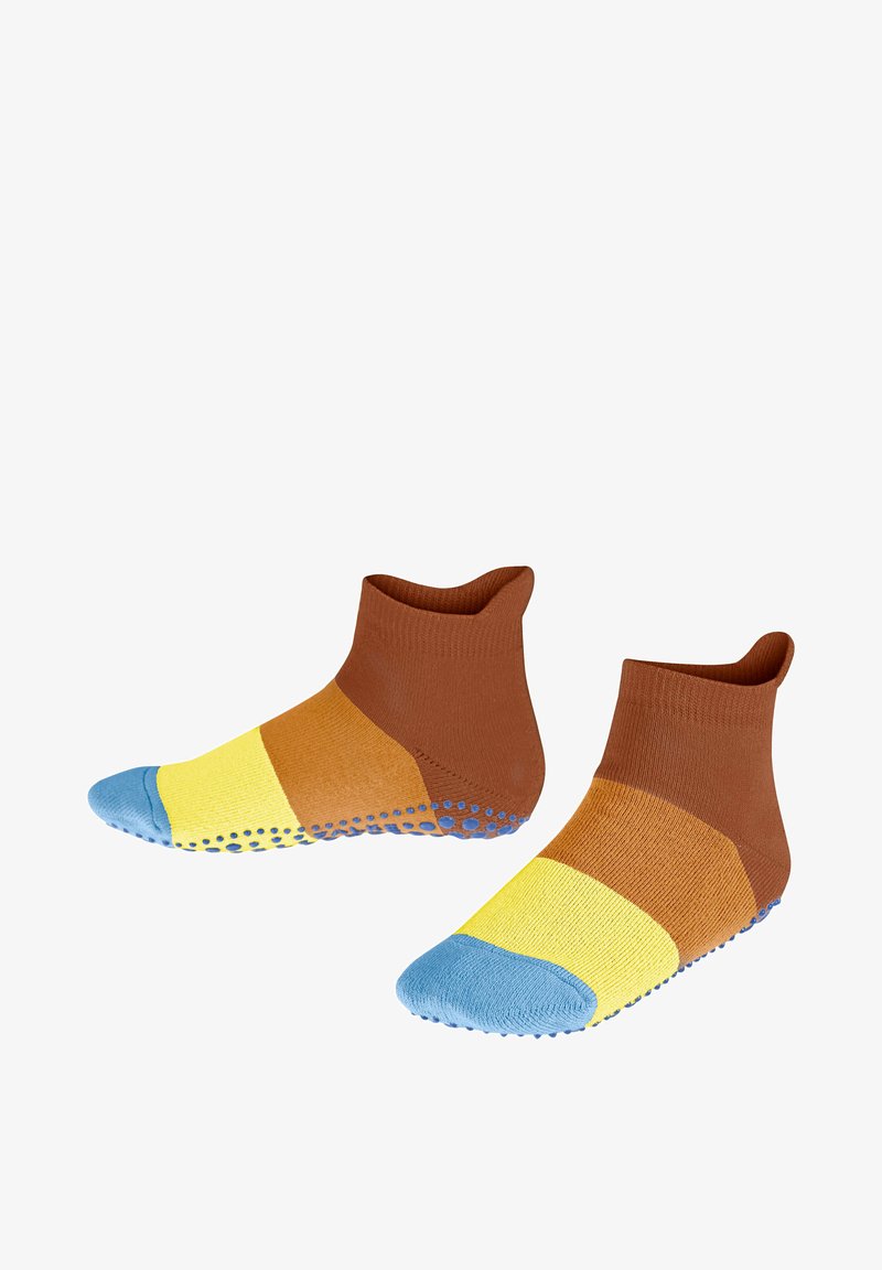 FALKE Colour Block - Chaussettes - rust