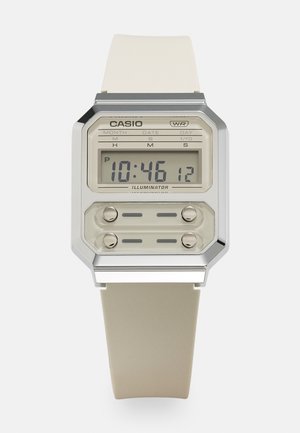 A100 SILICONE - Orologio digitale - ivory