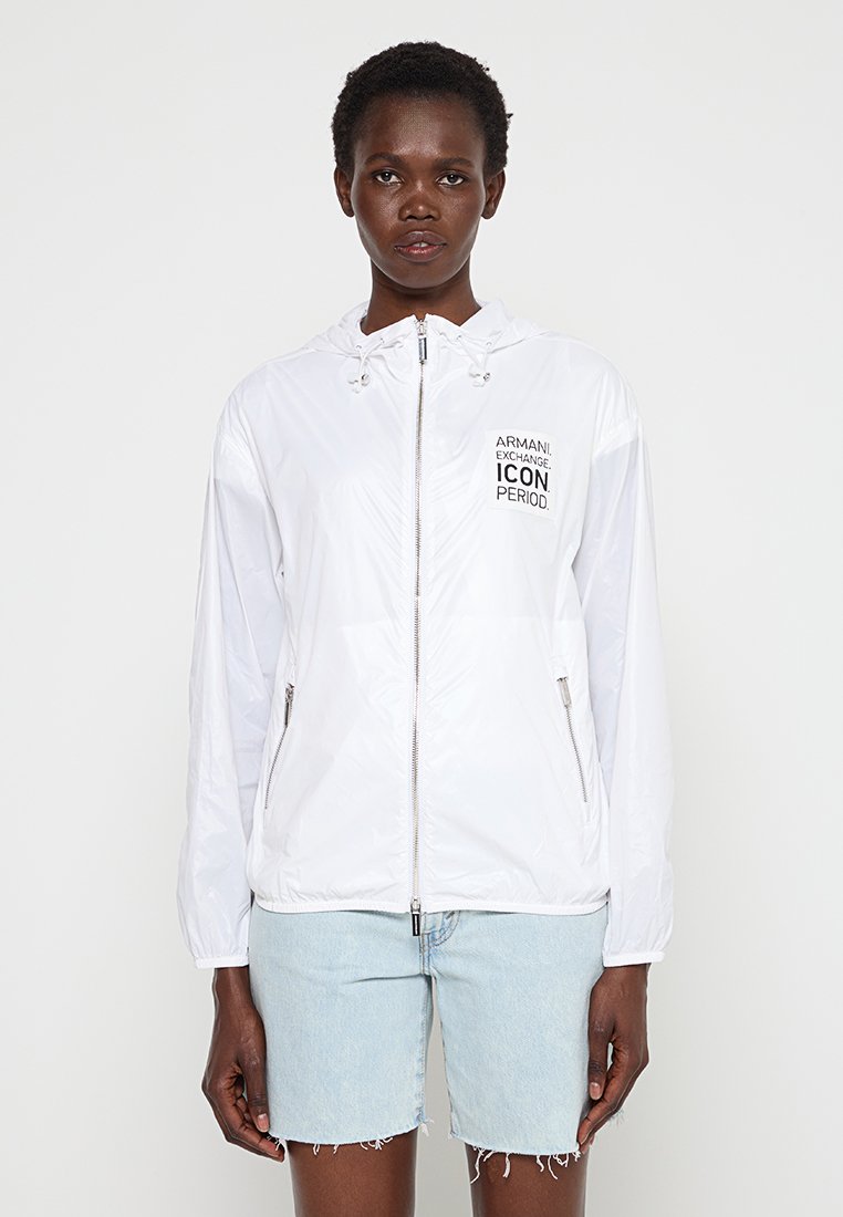 Armani Exchange Lichte jas wit