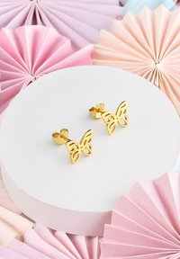 Sofia Milani SCHMETTERLING - Orecchini - gold-coloured