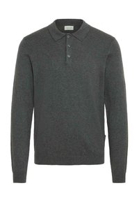 CFFRODE POLO - Polo - dark grey melange