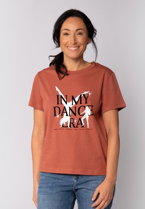 DANCE ERA - Print T-shirt - heritage brown