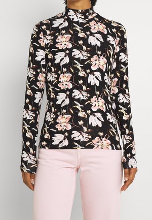 Long sleeved top - black