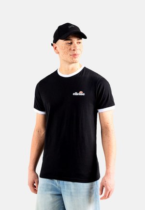 Ellesse, ELLESSE T-SHIRT MEDUNO KURZARMSHIRT 2ER PACK - T-Shirt print - black