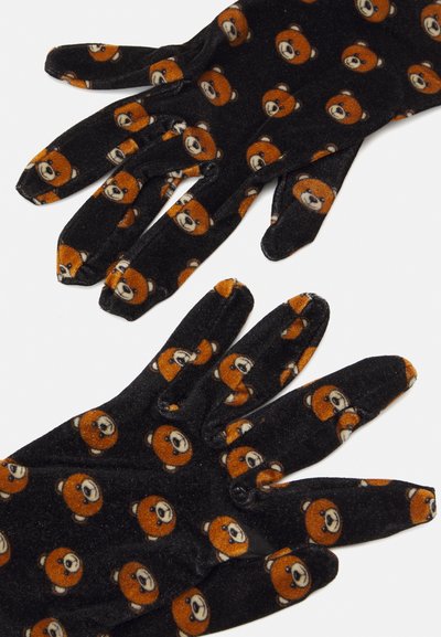 MOSCHINO TEDDY BEAR GLOVES - Hansker - black