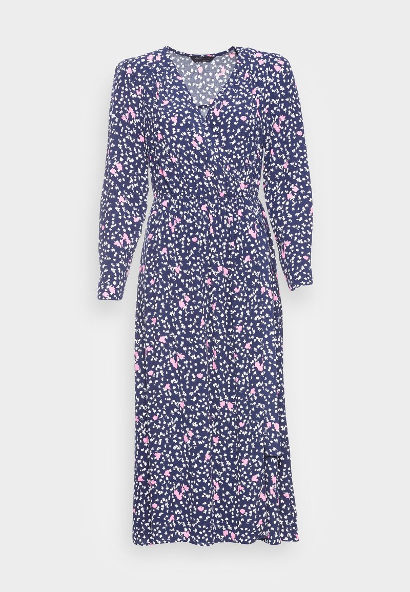 Damen Freizeitkleider | Marks & Spencer MIDI WRAP DRES Freizeitkleid blue mix/blau - KF55963 Damen Freizeitkleider | Marks & Spencer MIDI WRAP DRES Freizeitkleid blue mix/blau - KF55963
