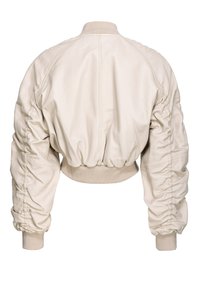 BOLINA  - Kožnata jakna - beige oatmeal