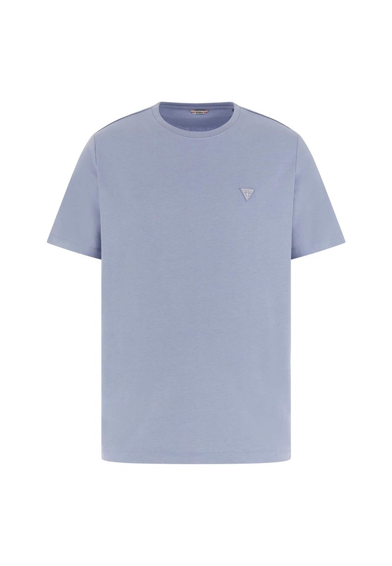 GUESS Felpa Con Cappuccio Mini Patch, Oceano Audace, Large
