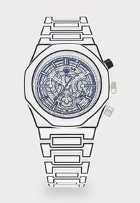 POLYCHRONO WHITE SKETCH UNISEX - Relógio cronógrafo - white