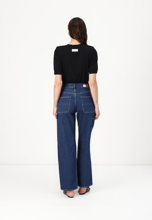 Džíny Relaxed Fit - dark-blue denim