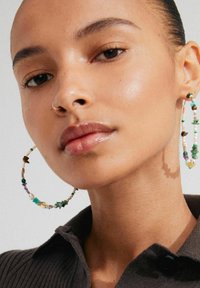 Pilgrim FORCE MEGA HOOP EARRINGS - Auskarai - silver-coloured