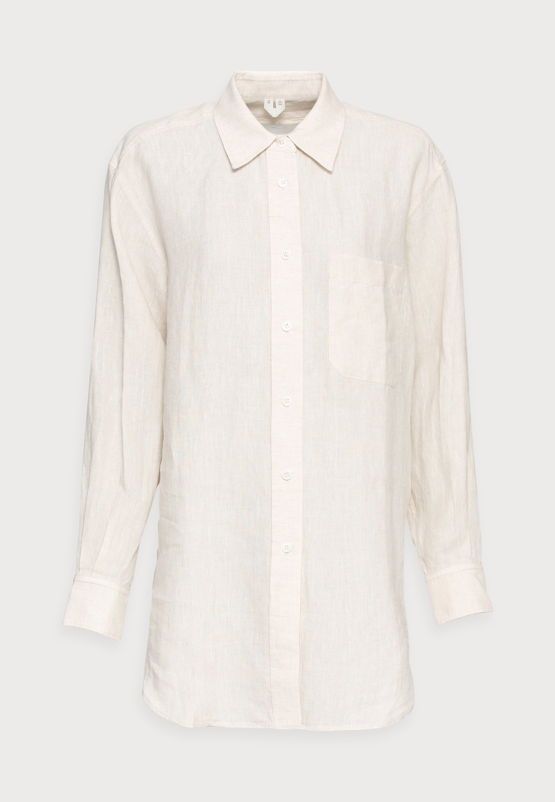 ARKET Button-down blouse - nature/off 