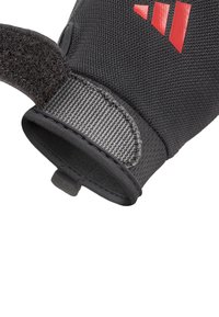 adidas Performance ESSENTIAL TRAINING GLOVES - Gloves - schwarz rot