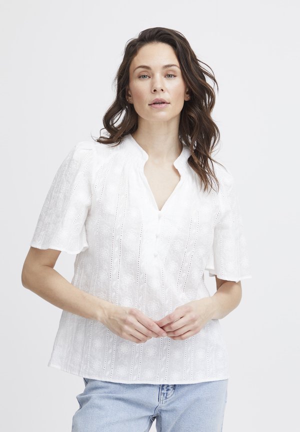 PZWILLA - Bluse - cloud dancer