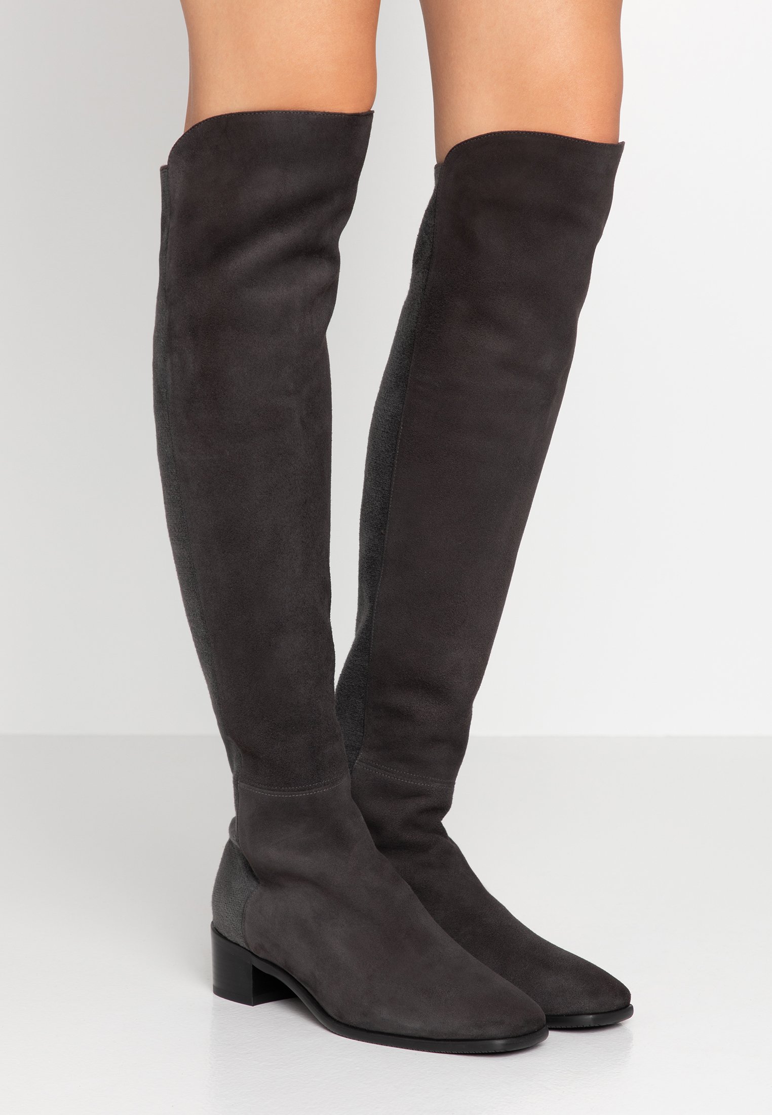 stuart weitzman boots grey