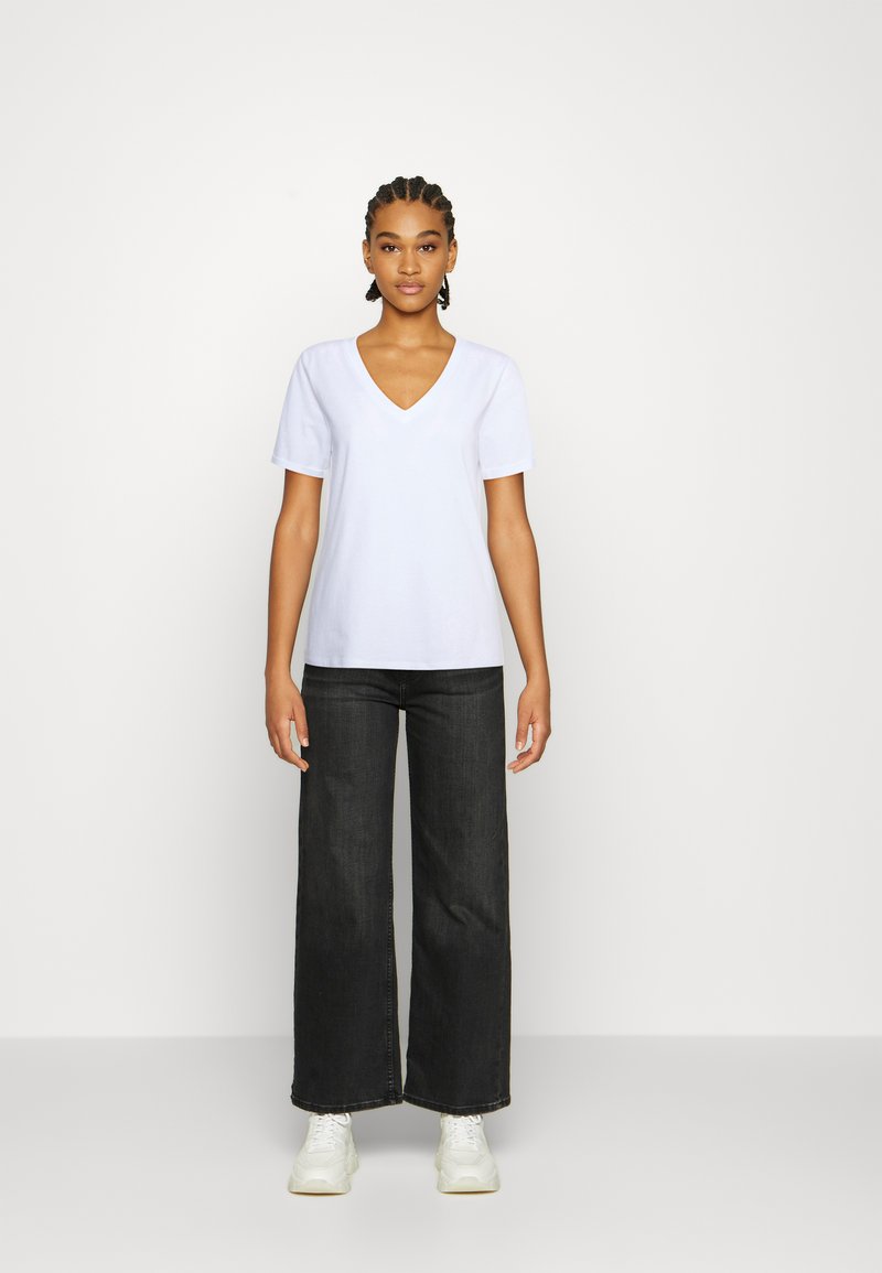 Damen T-Shirts | Pieces T-Shirt basic bright white/weiß - GW63927 Damen T-Shirts | Pieces T-Shirt basic bright white/weiß - GW63927