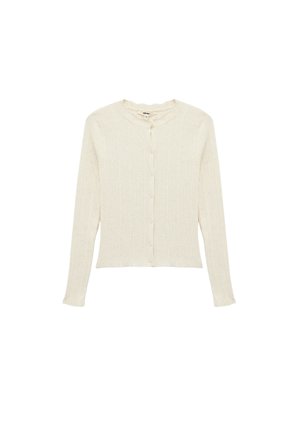 BUTTONED  - Strickjacke - beige