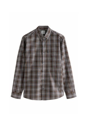 EASY IRON BUTTON DOWN OXFORD - Skjorter - purple brown gingham
