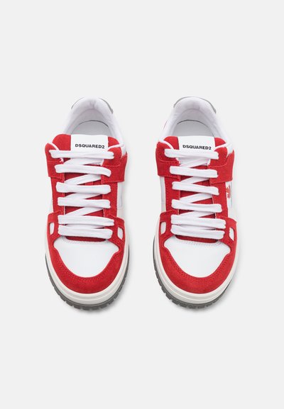 Dsquared2 UNISEX - Zapatillas skate - white/red/grey