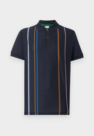 MENS SPLIT STRIPE - Polokošeľa - blue