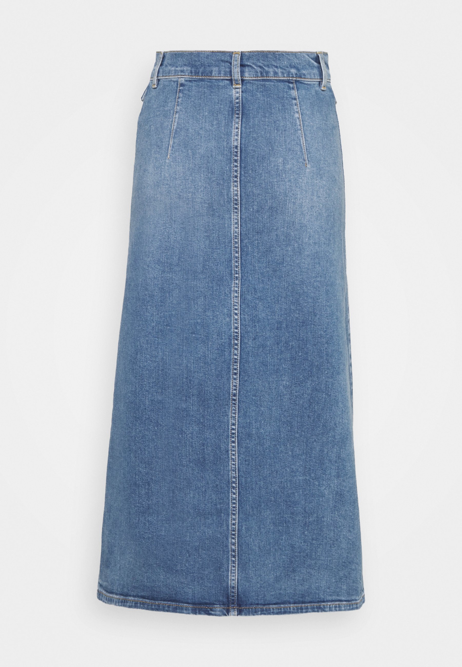 Selected Femme SLFASLY - Jeansrok - light blue denim/Lichtblauw - Zalando.nl