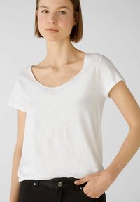 Oui White LOVE T-Shirt 72695 104 main image 0