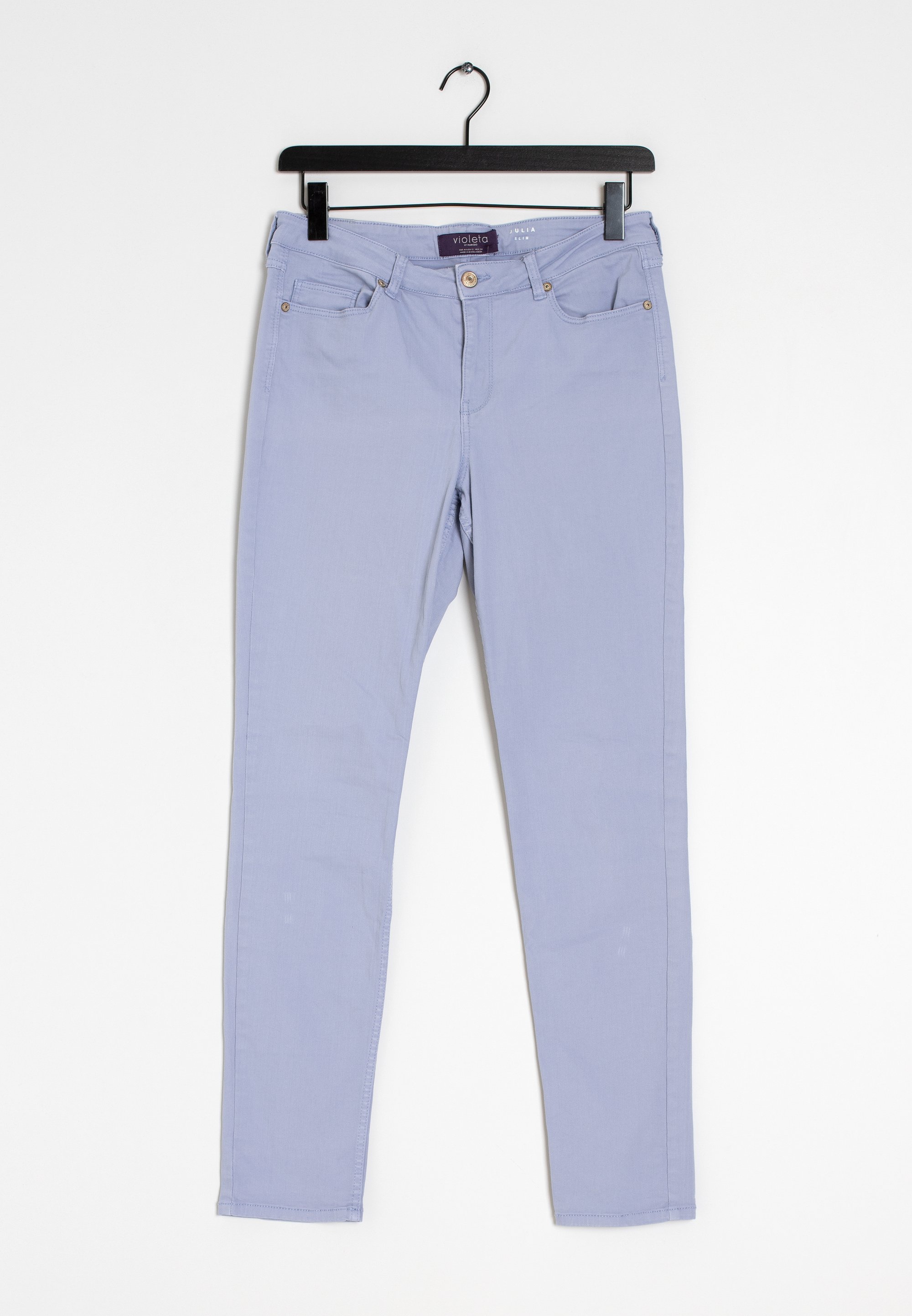 Violeta Mango Vaqueros slim fit - purple/morado - (Segunda mano) - Zalando.es