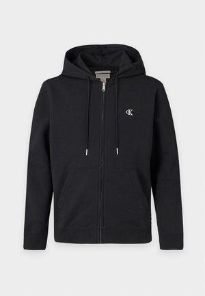 Calvin Klein Jeans, HOODIE - Φούτερ με φερμουάρ - black