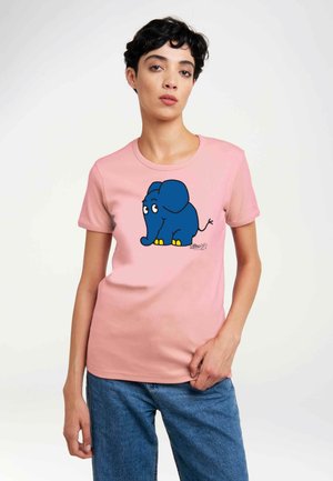 SENDUNG MIT DER MAUS ELEFANT - Print T-shirt - hellrosa