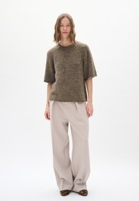 InWear HARRIET - Pamata T-krekls - sandy grey melange