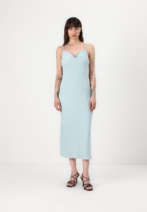 LOW BACK DRAPE DRESS - Vestito elegante - ether