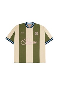 T-shirt con stampa - green cream