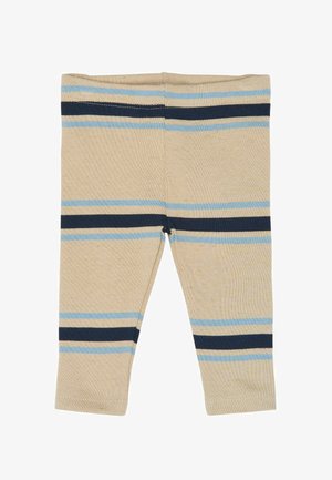The New Siblings, TNSBTHEODOR LEGGINGS - Leggings - Trousers - humus striped