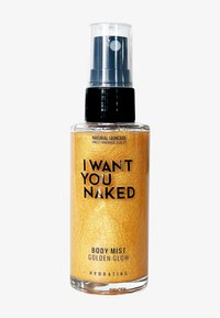 I WANT YOU NAKED - GOLDEN GLOW BODY MIST - Spray do ciała Miniatura obrazu 1