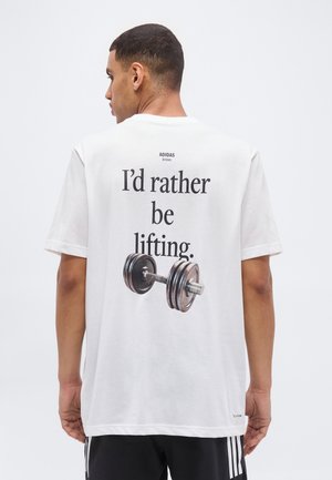 adidas Performance, CATEGORY TRAINING GRAPHIC - Camiseta deportiva - white/black