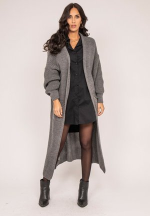 LONG OUVERT KILIAN - Gilet - gris