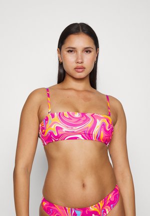 ONLY ONLOLLI - Haut de bikini - festival fuchsia