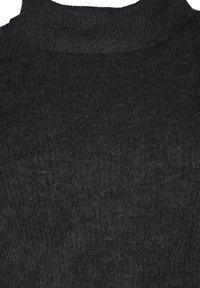 Zizzi FLASH MIT ROLLKRAGEN - Kampsunkleit - dark grey melange
