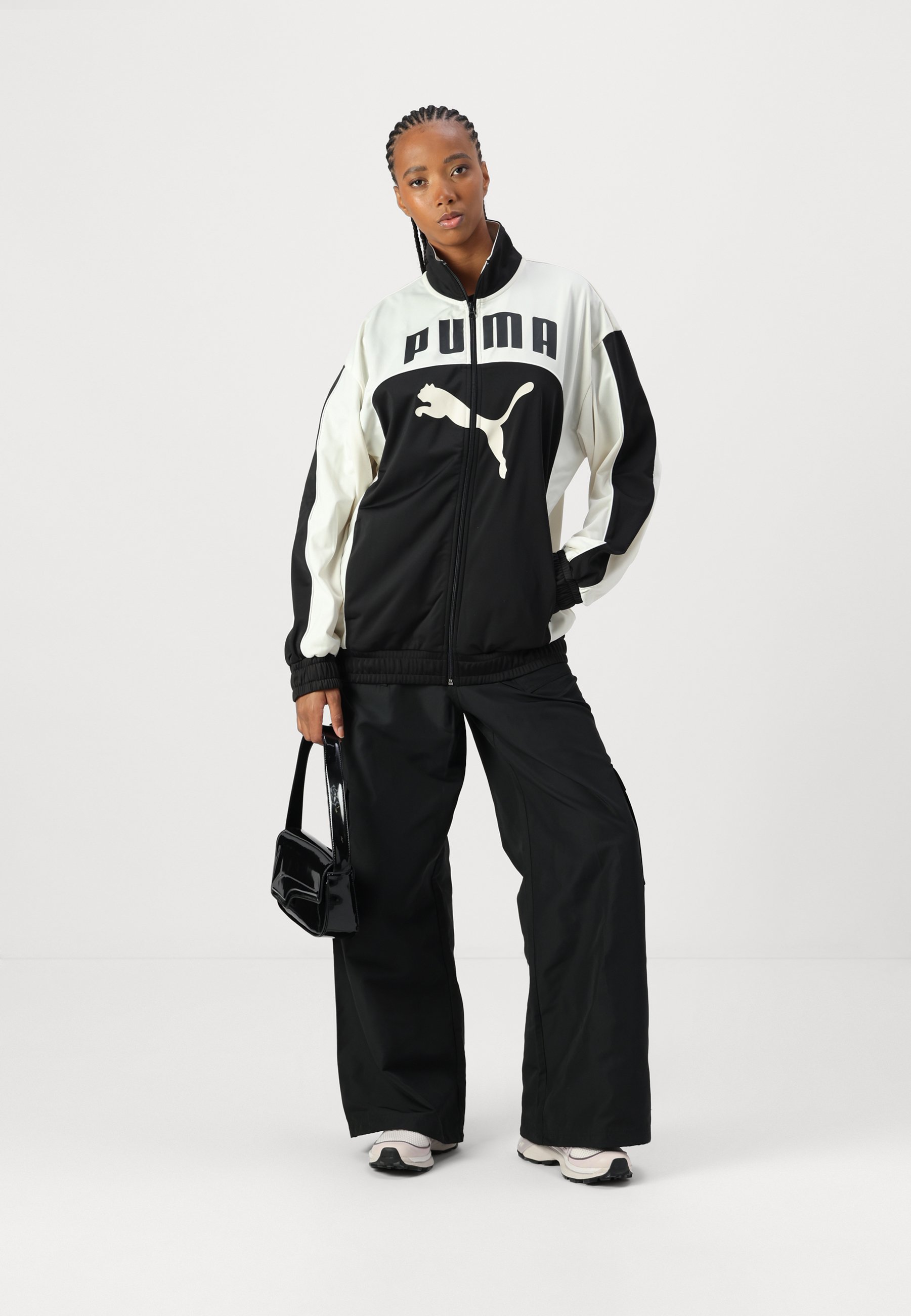 Puma FUTURE ARCHIVE - Trainingsjacke - black/alpine snow/schwarz