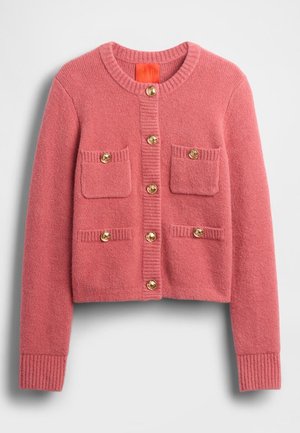 GAPSTUDIO CROP CARDIGAN - Ζακέτα - elle pink