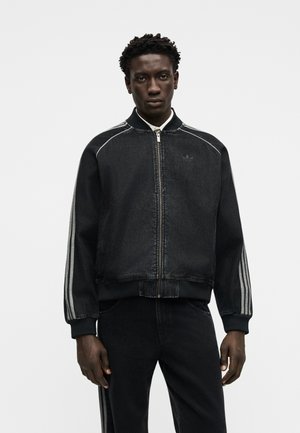 adidas Originals, UNISEX - Giacca di jeans - true black denim