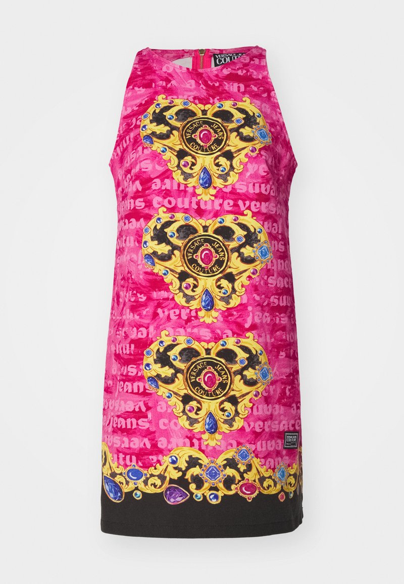 Versace Jeans Couture Jeansjurken donkerroze Versace Jeans Couture Jeansjurken donkerroze