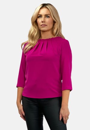 REGINA FASHION, WITH PLEATS - Bluse - pink